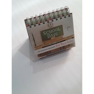 Perpetual Calendar School Days For Teachers Book